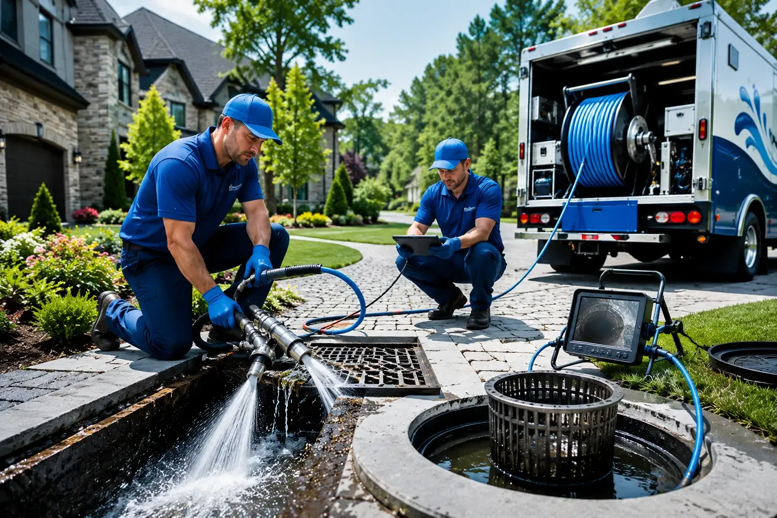 Local outdoor drain cleaning professionals in Hubbardston, MA